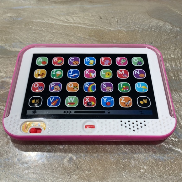 Fisher Price Laugh & Learn Smart Stages Tablet with 3x AAA Batteries included - Picture 4 of 10